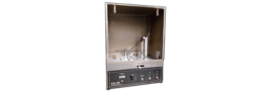 Inclined Flammability Chamber
